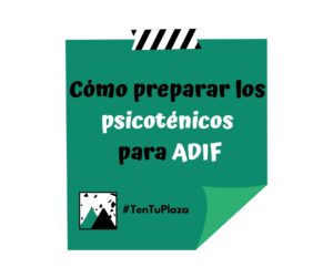 Como preparar los psicotecnicos de adif